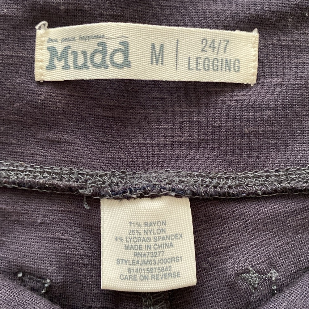 Mudd medium 247 charcoal grey leggings.26” inseam - Picture 9 of 12